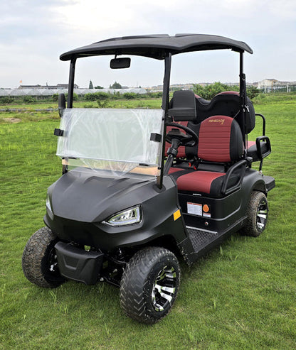 48V Electric Golf Cart 4 Seater Renegade X Edition Utility Golf UTV - BLUE