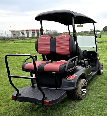 48V Electric Golf Cart 4 Seater Renegade X Edition Utility Golf UTV - BLACK