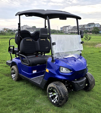 48V Electric Golf Cart 4 Seater Renegade X Edition Utility Golf UTV - BLACK