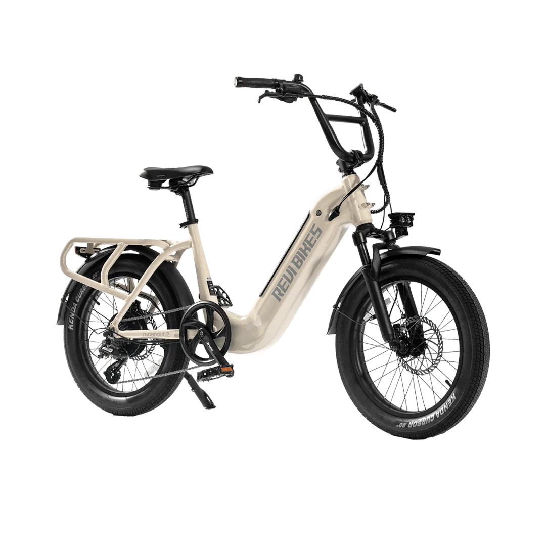 Revi Bikes Runabout.2 Step-Thru Electric Bike - 52V, 750W, 15Ah, rear rack - 100% Financing Available!