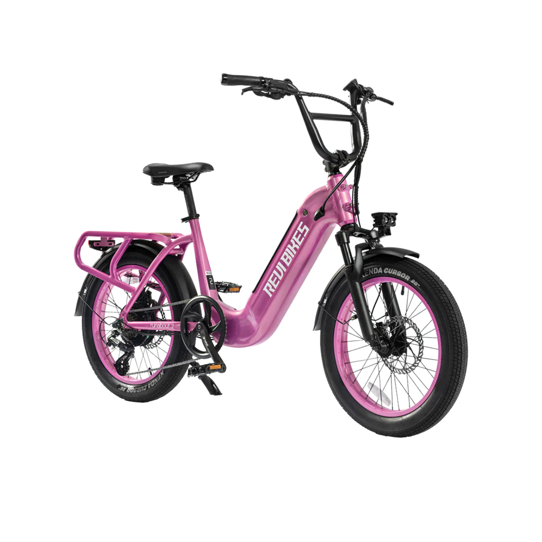 Revi Bikes Runabout.2 Step-Thru Electric Bike - 52V, 750W, 15Ah, rear rack - 100% Financing Available!