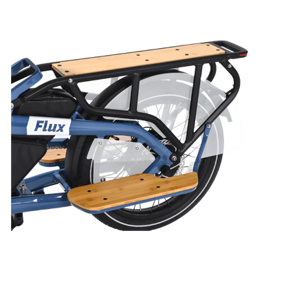 Revi Bikes Flux Electric Cargo Bike 48V, 750W/1200W Peak Motor, 440-lb load capacity, step-thru - 100% Financing Available!