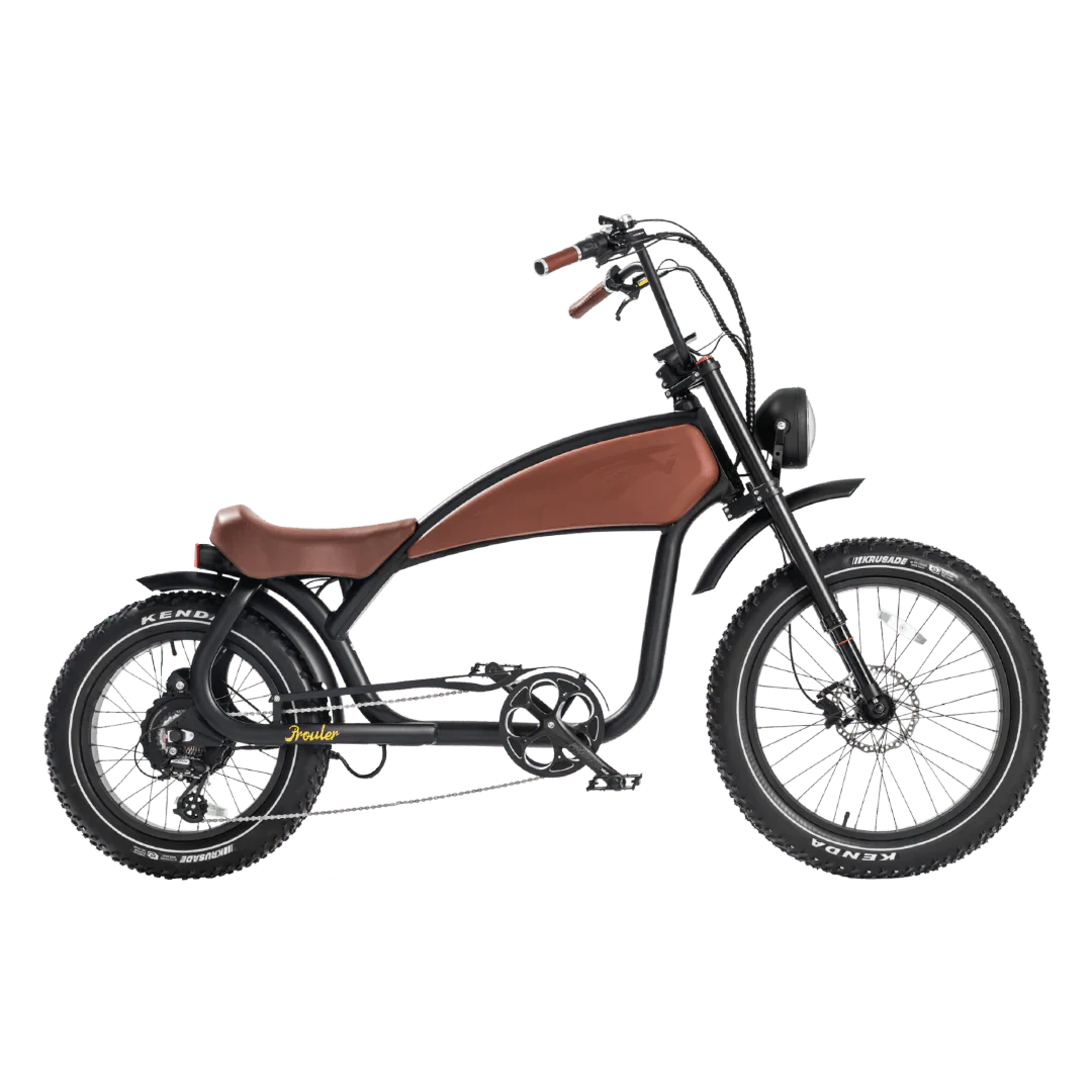 Revi Bikes Prowler Fat Tire Electric Bike 52V 20Ah 1000W - peak power of 1500W- 100% Financing Available!