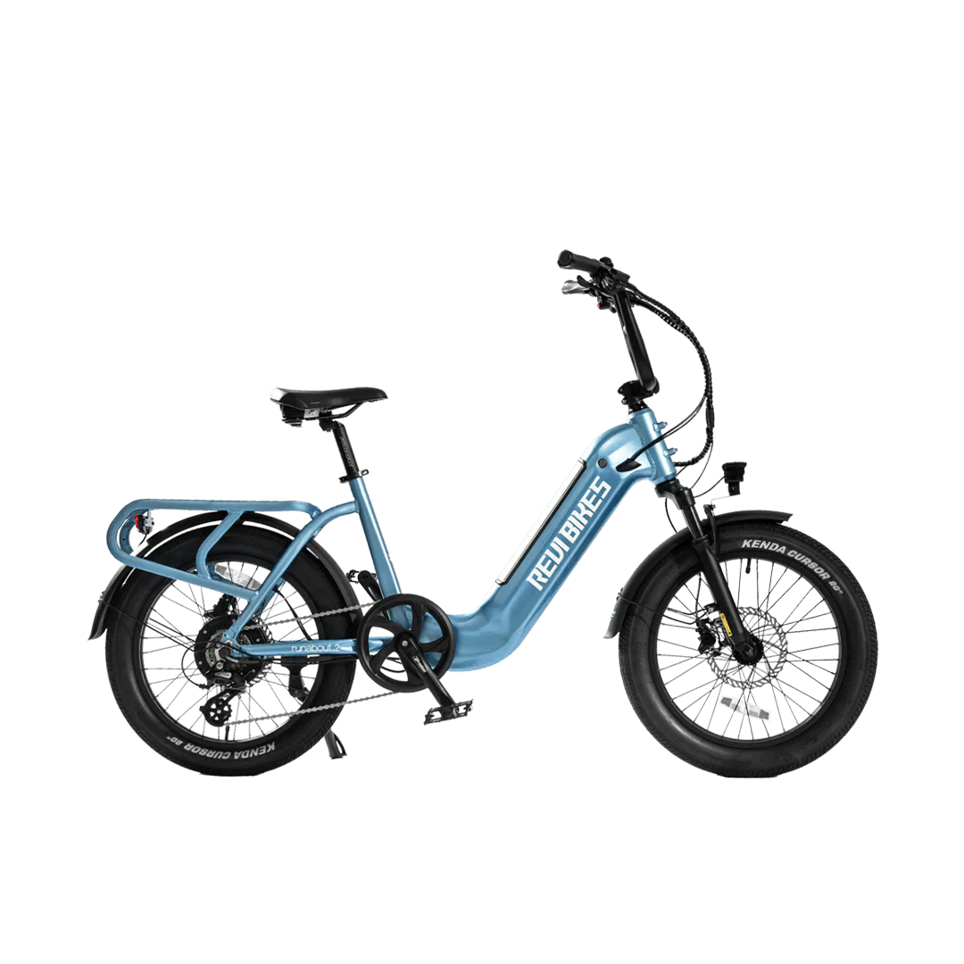 Revi Bikes Runabout.2 Step-Thru Electric Bike - 52V, 750W, 15Ah, rear rack - 100% Financing Available!