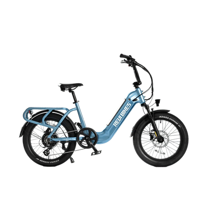 Revi Bikes Runabout.2 Step-Thru Electric Bike - 52V, 750W, 15Ah, rear rack - 100% Financing Available!