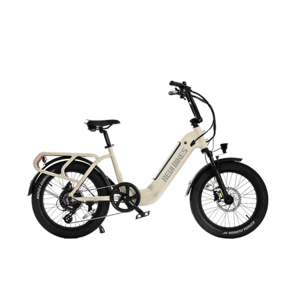 Revi Bikes Runabout.2 Step-Thru Electric Bike - 52V, 750W, 15Ah, rear rack - 100% Financing Available!