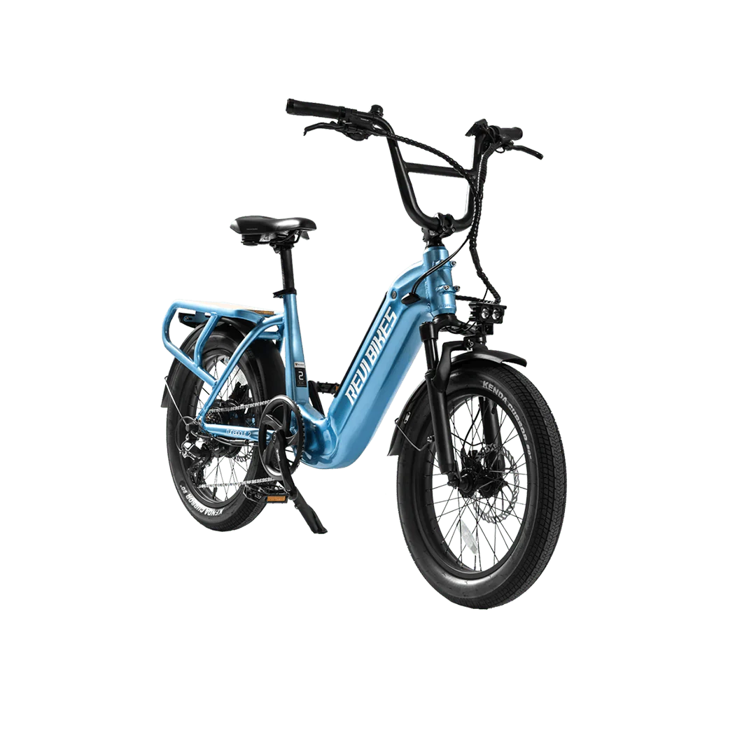 Revi Bikes Runabout.2 Step-Thru Electric Bike - 52V, 750W, 15Ah, rear rack - 100% Financing Available!