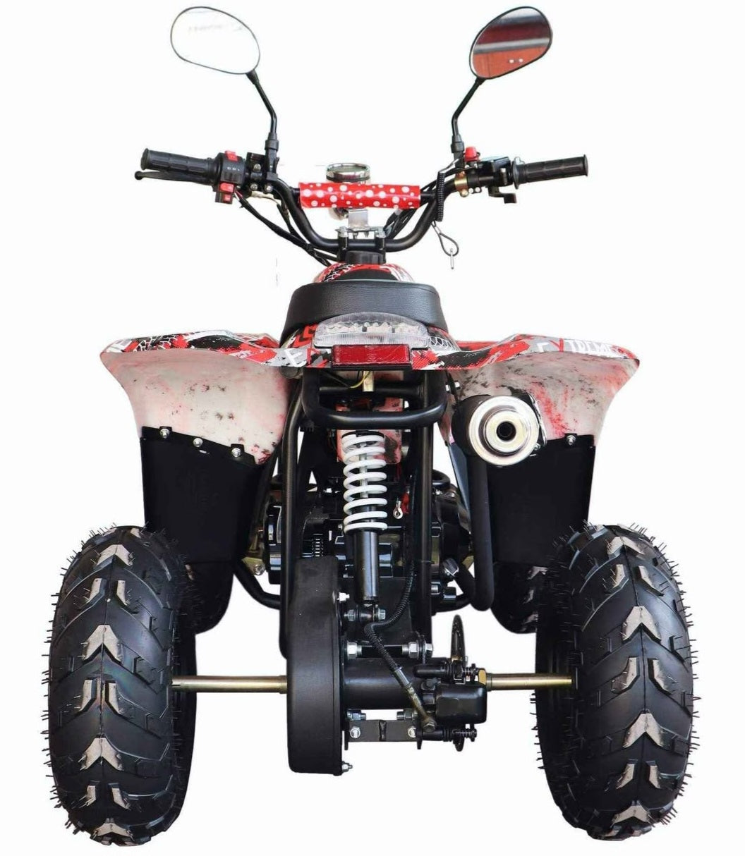 Kids Gas Quad Bike ATV 110CC Age 7-14
