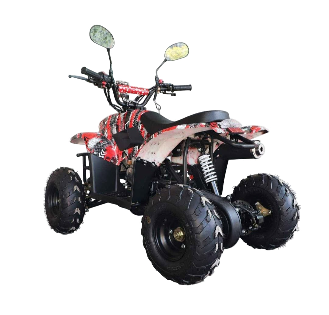 Kids Gas Quad Bike ATV 110CC Age 7-14