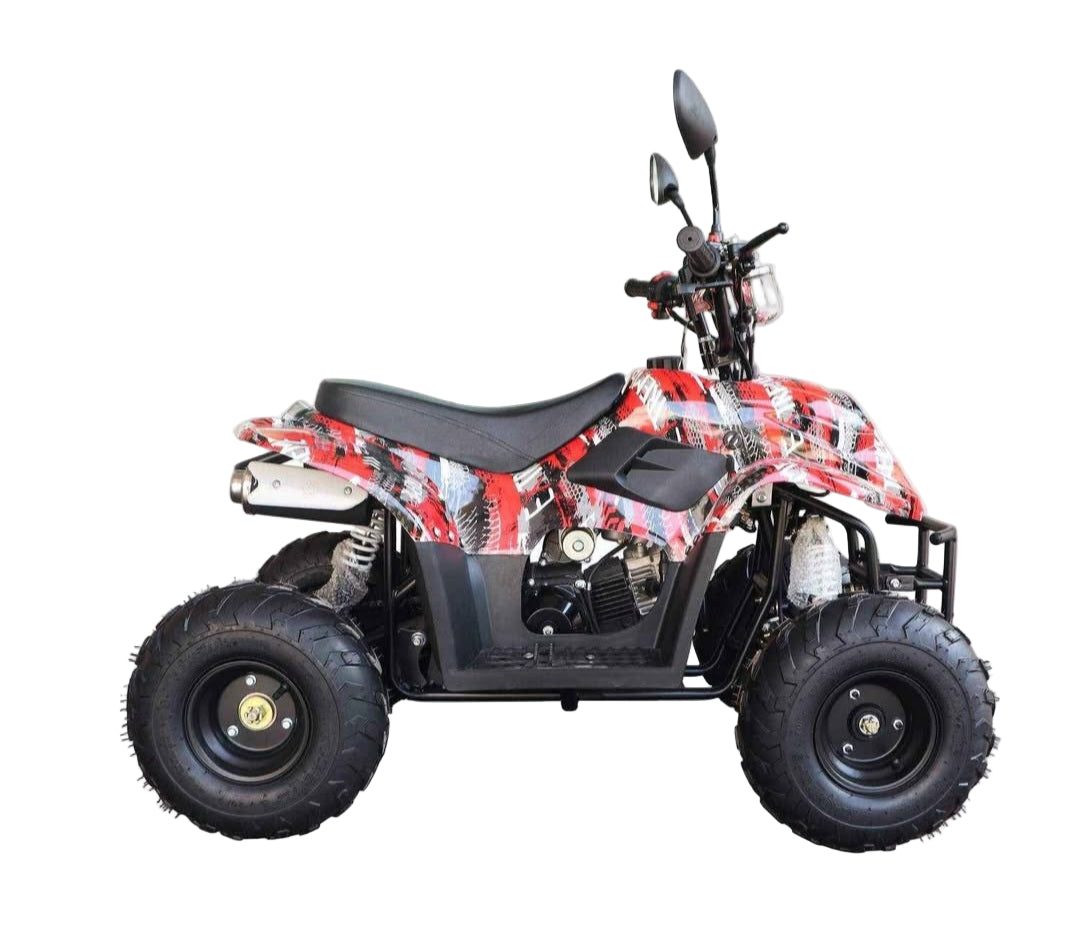 Kids Gas Quad Bike ATV 110CC Age 7-14