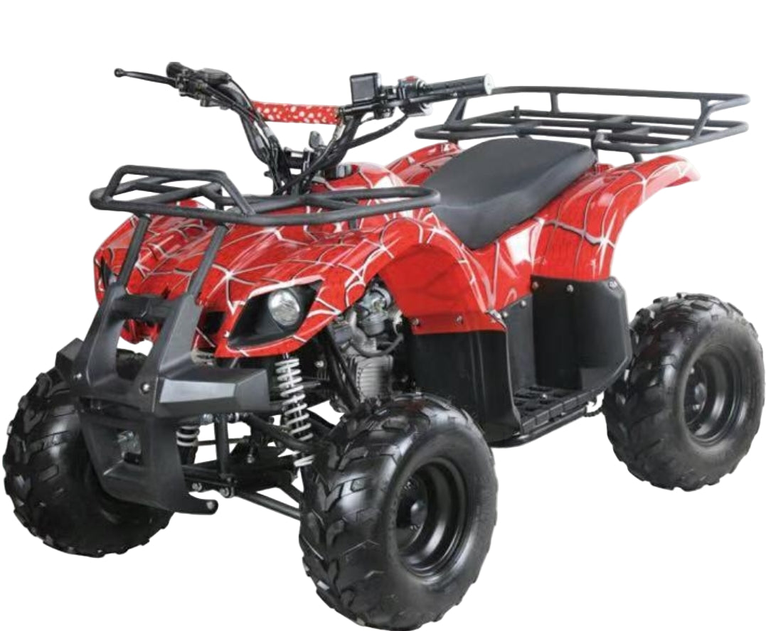 125CC Ride On Quad Gas Bike  With Reverse Gear Age 8+