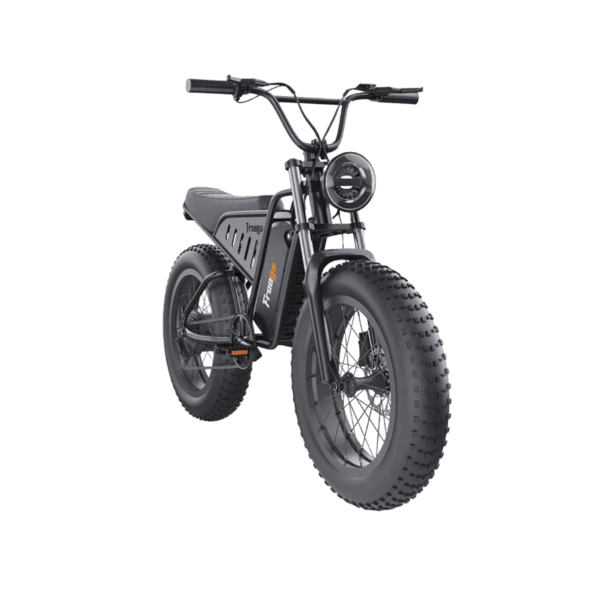 Freego S1 Cafe Racer Fat Tire Electric Bike - 48V 22.5Ah 750W, hydraulic brakes, 28MPH, up to 50 miles range - 100% Financing Available!