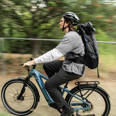 Cycrown Dremax Commuter Step-Through or Step-Over Ebike Electric Bike - 48V 500W dual hydraulic brakes, 27.4" x 2.4" Kenda tires, max load 330 lbs - 100% Financing Available!