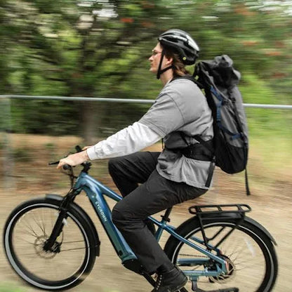 Cycrown Dremax Commuter Step-Through or Step-Over Ebike Electric Bike - 48V 500W dual hydraulic brakes, 27.4" x 2.4" Kenda tires, max load 330 lbs - 100% Financing Available!
