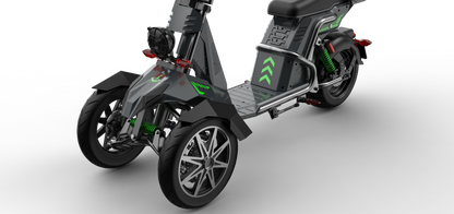 SoverSky T100 Electric Three-Wheel Trike 4000W 60V 50Ah - Private Property Use Only