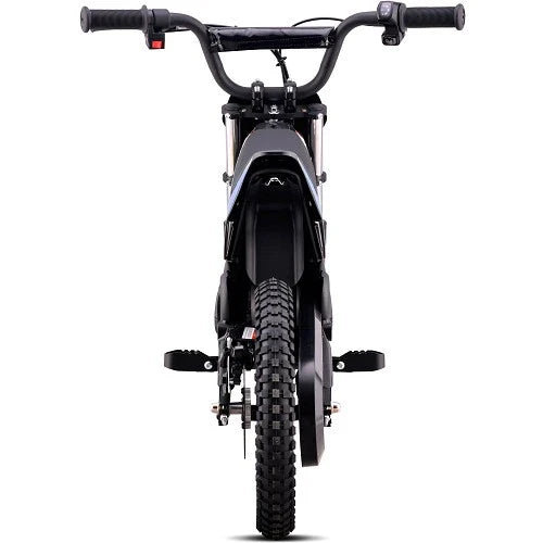 MotoTec 36V 350W (500W peak) Blaze Electric Dirt Bike, 5.2Ah, front and rear suspension, variable full twist throttle - 100% Financing Available!