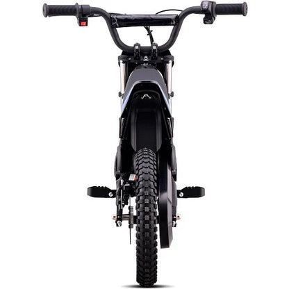 MotoTec 36V 350W (500W peak) Blaze Electric Dirt Bike, 5.2Ah, front and rear suspension, variable full twist throttle - 100% Financing Available!