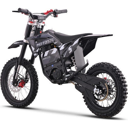 MotoTec | 60v Pro Electric Dirt Bike 2000w Lithium | Recreational Off-Road Use Only