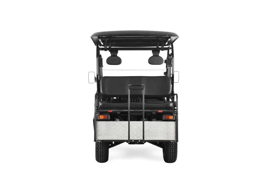 Trailmaster Taurus 50EV, 60 Volt, 4 Seats, rear cargo area, Brushless motors, Full DOT light package included, Optional dump bed