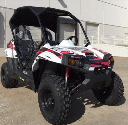 Trailmaster Challenger 200 169cc UTV Live Rear Axle, Over the Shoulder harness, Youth and Adult, Speed Limiter