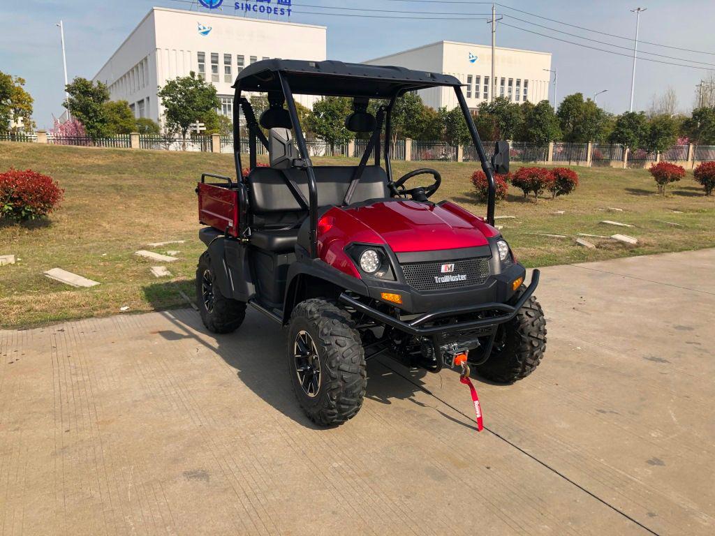 Trailmaster Taurus 450-U UTV High/Low Gear- 4 wheel Drive, Front and Rear Lock Out, Shaft Drive, 200 Lb. Dump Bed.