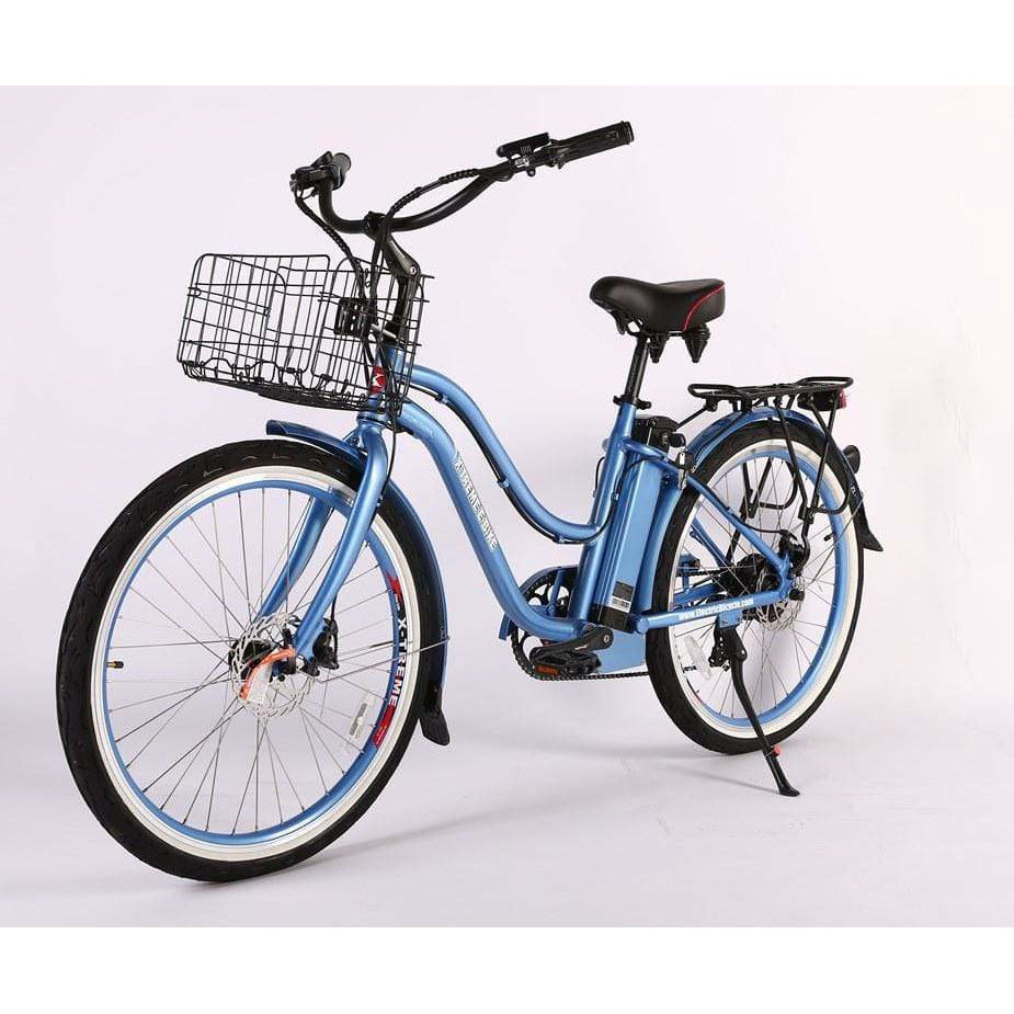 X-Treme Malibu Elite Max 36 Volt 350W Step-Through Beach Cruiser Electric Bike - 100% Financing Available!