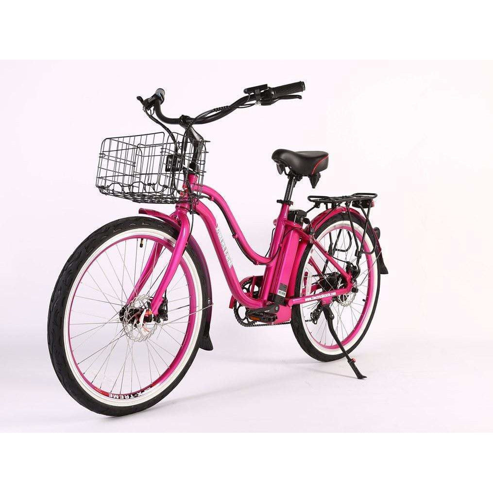 X-Treme Malibu Elite Max 36 Volt 350W Step-Through Beach Cruiser Electric Bike - 100% Financing Available!