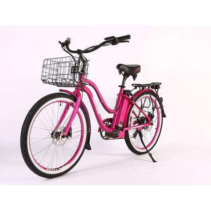X-Treme Malibu Elite Max 36 Volt 350W Step-Through Beach Cruiser Electric Bike - 100% Financing Available!