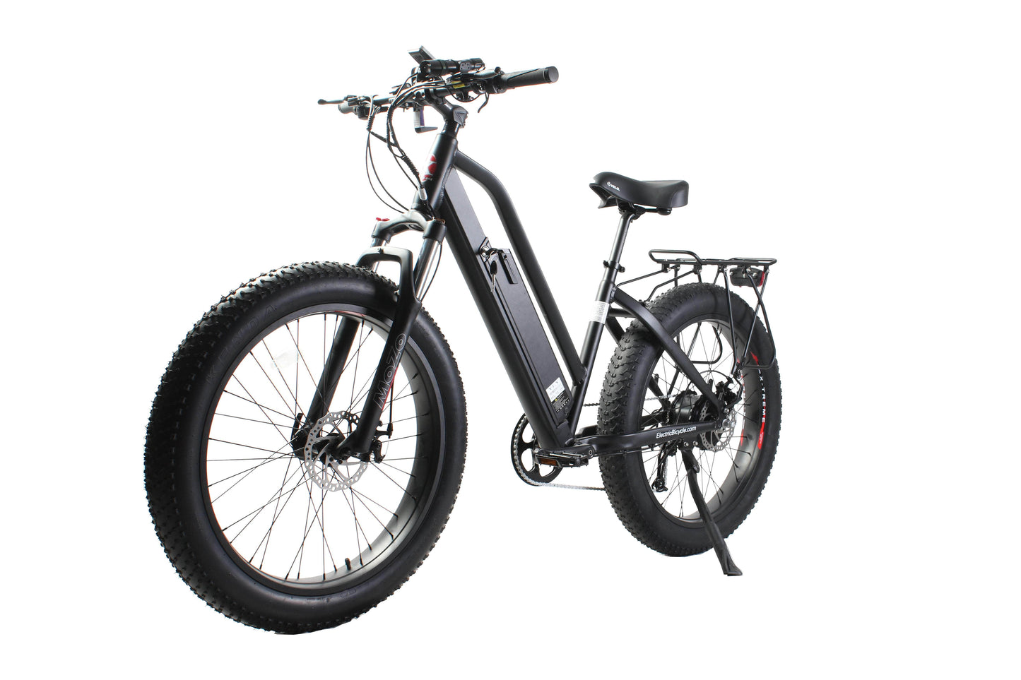 X-Treme Boulderado 48V 500W 17Ah Hub Motor Fat Tire Step-Through Electric Mountain Bicycle - 100% Financing Available!
