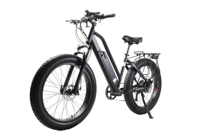 X-Treme Boulderado 48V 500W 17Ah Hub Motor Fat Tire Step-Through Electric Mountain Bicycle - 100% Financing Available!