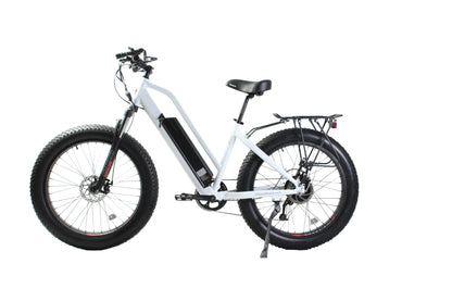 X-Treme Boulderado 48V 500W 17Ah Hub Motor Fat Tire Step-Through Electric Mountain Bicycle - 100% Financing Available!