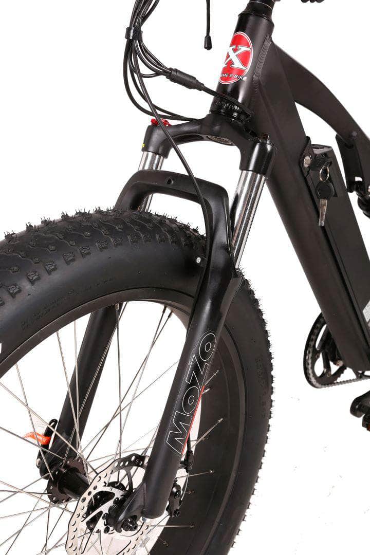 X-Treme Boulderado 48V 500W 17Ah Hub Motor Fat Tire Step-Through Electric Mountain Bicycle - 100% Financing Available!