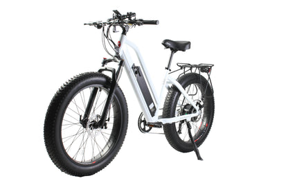 X-Treme Boulderado 48V 500W 17Ah Hub Motor Fat Tire Step-Through Electric Mountain Bicycle - 100% Financing Available!