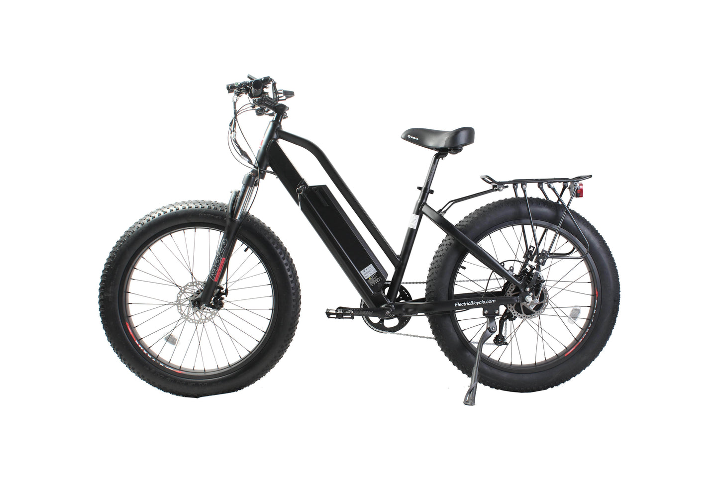 X-Treme Boulderado 48V 500W 17Ah Hub Motor Fat Tire Step-Through Electric Mountain Bicycle - 100% Financing Available!