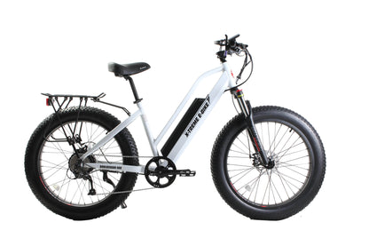X-Treme Boulderado 48V 500W 17Ah Hub Motor Fat Tire Step-Through Electric Mountain Bicycle - 100% Financing Available!