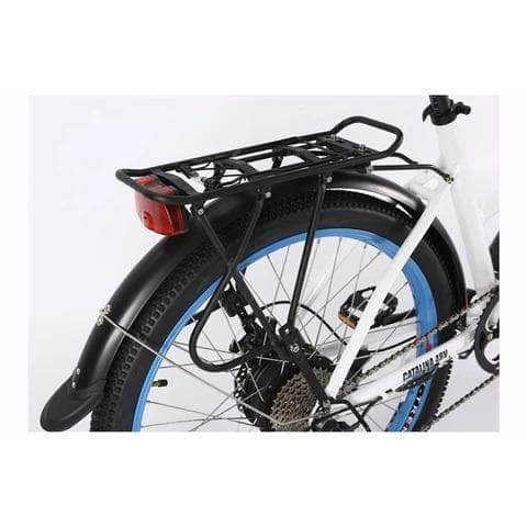 X-Treme Catalina Beach Cruiser 48V 500W Hub Motor Step-Through Electric Cruiser Bike - 100% Financing Available!