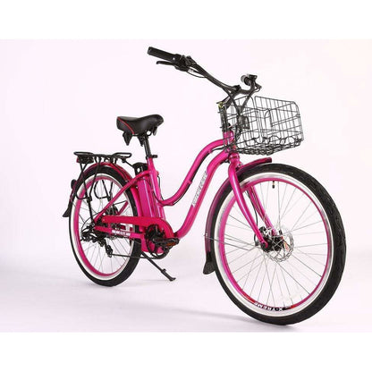 X-Treme Malibu Elite Max 36 Volt 350W Step-Through Beach Cruiser Electric Bike - 100% Financing Available!