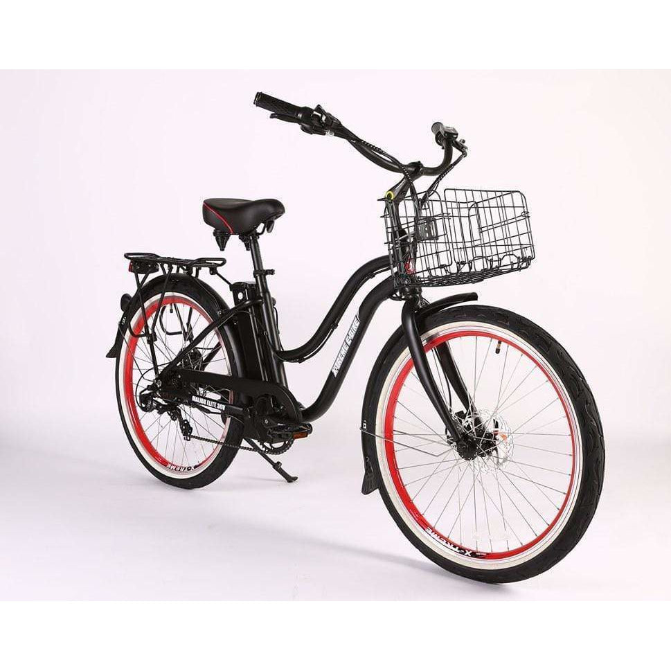 X-Treme Malibu Elite Max 36 Volt 350W Step-Through Beach Cruiser Electric Bike - 100% Financing Available!