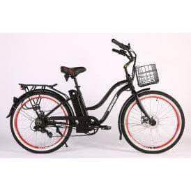 X-Treme Malibu Elite Max 36 Volt 350W Step-Through Beach Cruiser Electric Bike - 100% Financing Available!