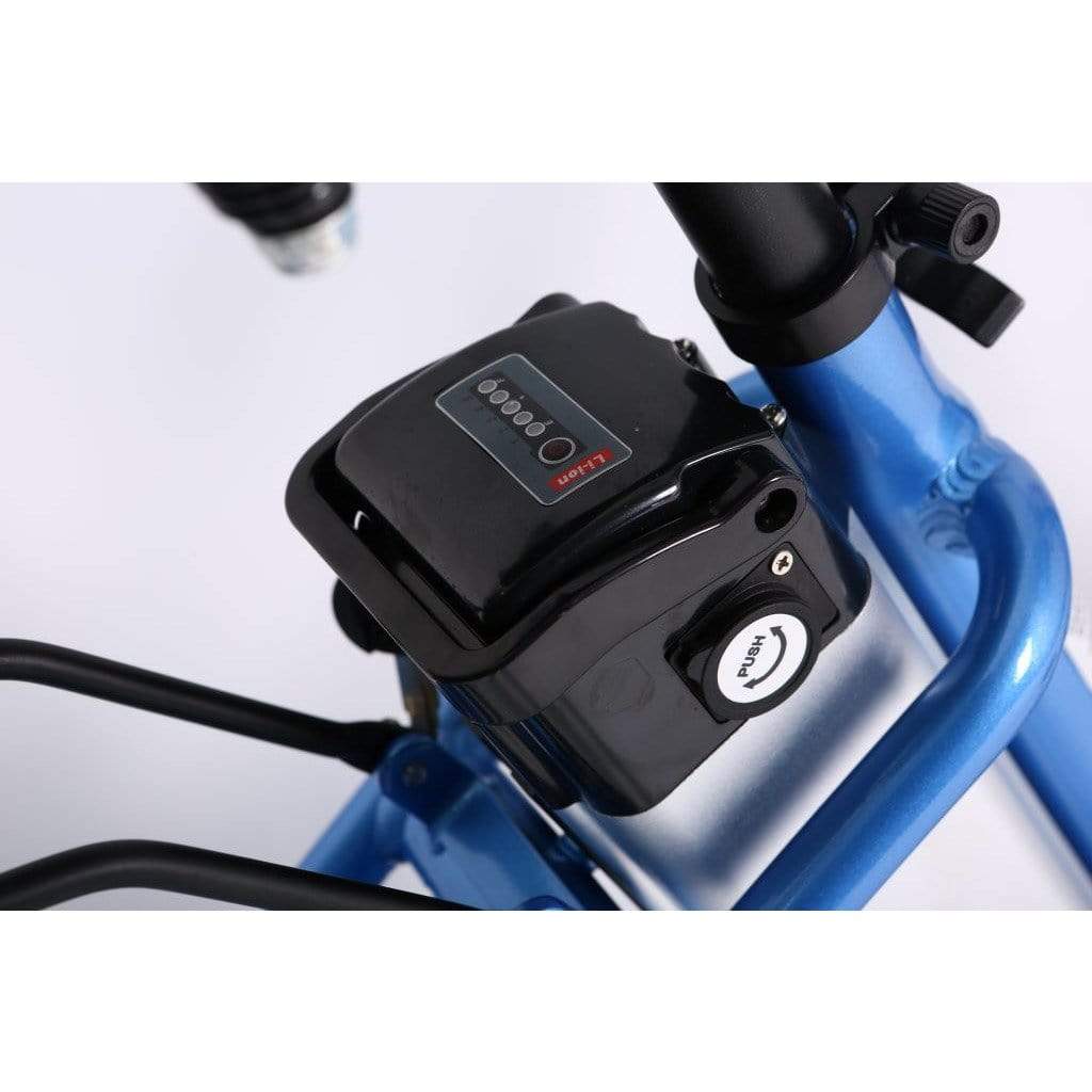 X-Treme Malibu Elite Max 36 Volt 350W Step-Through Beach Cruiser Electric Bike - 100% Financing Available!
