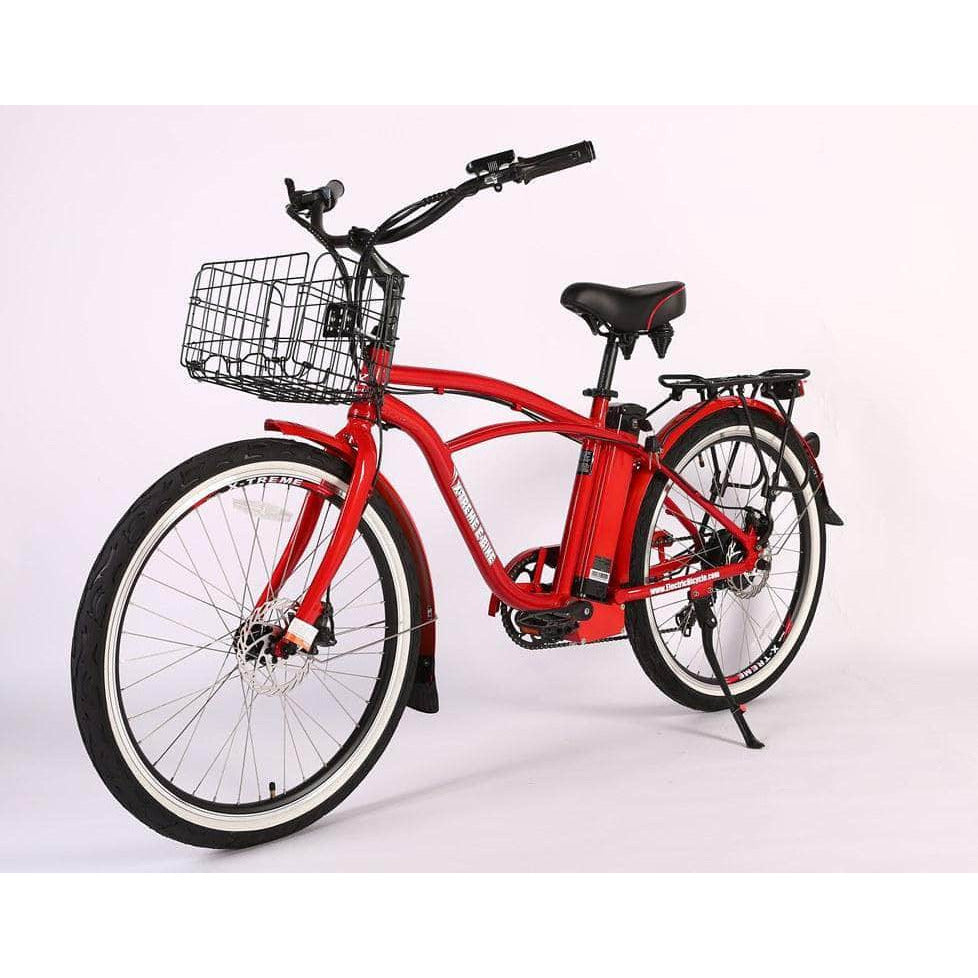 X-Treme Newport Elite Max 36 Volt 350W Electric Beach Cruiser Bike - 100% Financing Available!