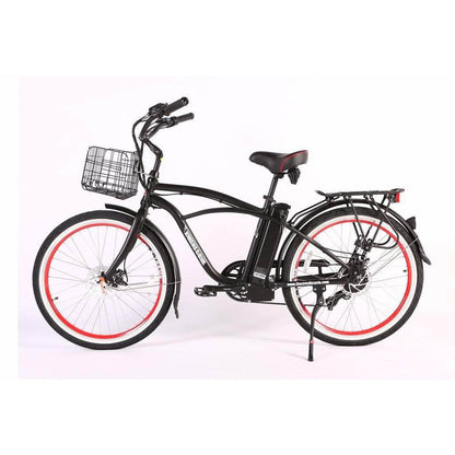 X-Treme Newport Elite Max 36 Volt 350W Electric Beach Cruiser Bike - 100% Financing Available!