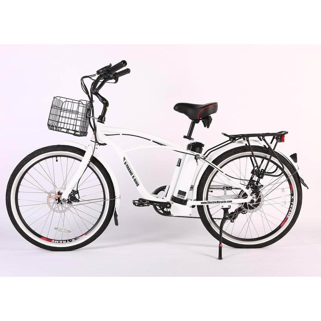 X-Treme Newport Elite Max 36 Volt 350W Electric Beach Cruiser Bike - 100% Financing Available!