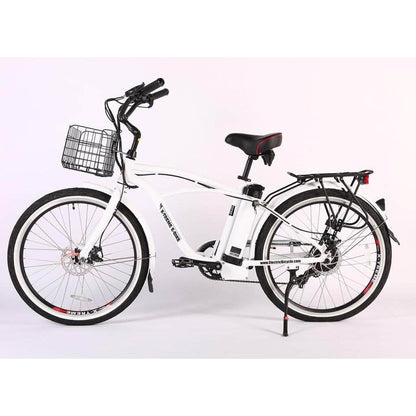X-Treme Newport Elite Max 36 Volt 350W Electric Beach Cruiser Bike - 100% Financing Available!