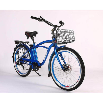 X-Treme Newport Elite Max 36 Volt 350W Electric Beach Cruiser Bike - 100% Financing Available!