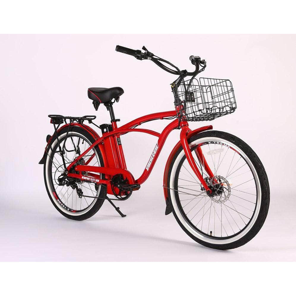 X-Treme Newport Elite Max 36 Volt 350W Electric Beach Cruiser Bike - 100% Financing Available!