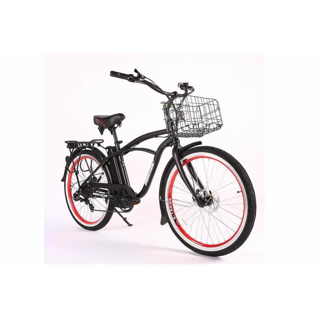 X-Treme Newport Elite Max 36 Volt 350W Electric Beach Cruiser Bike - 100% Financing Available!